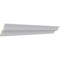 Ekena Millwork 4 5/8"H x 5 3/8"P x 6 7/8"F x 94 1/2"L Carrillo Medium Crown Moulding MLD04X05X07CI - alternate 4